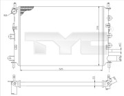 710-0037-R TYC chladič motora 710-0037-R TYC