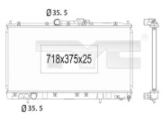 723-1011 TYC chladič motora 723-1011 TYC