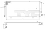 726-0014-R TYC chladič motora 726-0014-R TYC