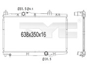 736-1008 TYC chladič motora 736-1008 TYC