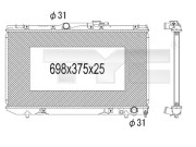 736-1027 TYC chladič motora 736-1027 TYC