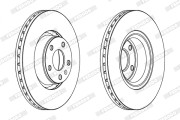 DDF1277X Brzdový kotouč PREMIER FERODO