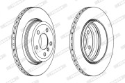 DDF1297X Brzdový kotouč PREMIER FERODO