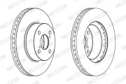 DDF1343X Brzdový kotouč PREMIER FERODO