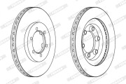 DDF1346X Brzdový kotouč PREMIER FERODO