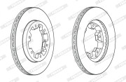 DDF1354X Brzdový kotouč PREMIER FERODO