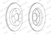 DDF1420X Brzdový kotouč PREMIER FERODO