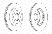 DDF149 FERODO brzdový kotúč DDF149 FERODO