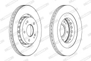 DDF1642X Brzdový kotouč PREMIER FERODO