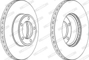 DDF164X Brzdový kotouč PREMIER FERODO
