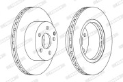 DDF1688X Brzdový kotouč PREMIER FERODO