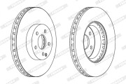 DDF1692X Brzdový kotouč PREMIER FERODO