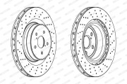 DDF1862 FERODO brzdový kotúč DDF1862 FERODO