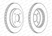 DDF1885 Brzdový kotouč FERODO