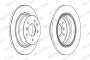 DDF221X Brzdový kotouč PREMIER FERODO