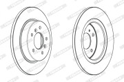 DDF2366X Brzdový kotouč PREMIER FERODO