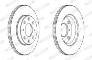 DDF2370X Brzdový kotouč PREMIER FERODO