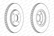 DDF337 Brzdový kotouč FERODO