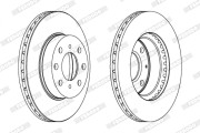 DDF447X Brzdový kotouč PREMIER FERODO