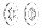 DDF487 FERODO brzdový kotúč DDF487 FERODO