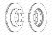 DDF594 Brzdový kotouč FERODO