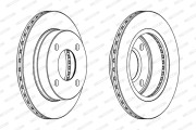 DDF807 FERODO brzdový kotúč DDF807 FERODO