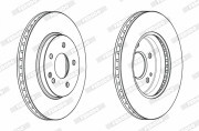 DDF817X Brzdový kotouč PREMIER FERODO
