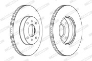 DDF959X Brzdový kotouč PREMIER FERODO