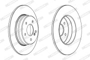 DDF963X Brzdový kotouč PREMIER FERODO