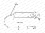 FAI150 FERODO výstrażný kontakt opotrebenia brzdového oblożenia FAI150 FERODO