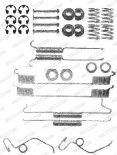 FBA32 Sada příslušenství, brzdové čelisti FERODO