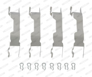 FBA405 Sada příslušenství, obložení kotoučové brzdy MAXI KIT FERODO