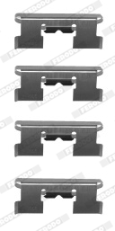 FBA446 Sada příslušenství, obložení kotoučové brzdy MAXI KIT FERODO