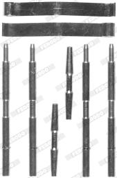 FBA457 Sada příslušenství, obložení kotoučové brzdy MAXI KIT FERODO