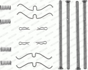 FBA545 Sada příslušenství, obložení kotoučové brzdy MAXI KIT FERODO