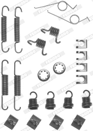 FBA88 Sada příslušenství, brzdové čelisti MAXI KIT FERODO