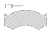 FCV503 FERODO sada brzdových platničiek kotúčovej brzdy FCV503 FERODO