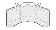 FCV770 Sada brzdových destiček, kotoučová brzda MAXI KIT FERODO