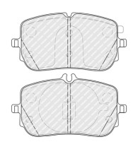 FDB5288 FERODO sada brzdových platničiek kotúčovej brzdy FDB5288 FERODO