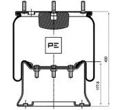 084.047-71A Mech, pneumaticke odpruzeni PE Automotive