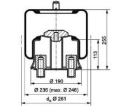 084.204-12A PE Automotive mech pneumatického prużenia 084.204-12A PE Automotive