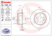 08.1395.40 Brzdový kotouč PRIME LINE BREMBO