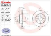 08.5243.10 Brzdový kotouč PRIME LINE BREMBO