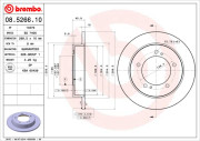 08.5266.10 Brzdový kotouč PRIME LINE BREMBO