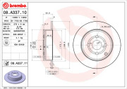 08.A337.10 Brzdový kotouč PRIME LINE BREMBO