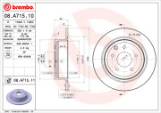 08.A715.10 Brzdový kotouč PRIME LINE BREMBO