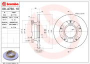 08.A730.10 Brzdový kotouč PRIME LINE BREMBO