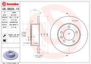 08.B829.10 Brzdový kotouč PRIME LINE BREMBO