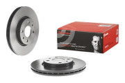 09.5843.11 Brzdový kotouč COATED DISC LINE BREMBO