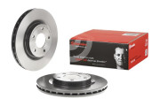 09.A637.21 Brzdový kotouč COATED DISC LINE BREMBO